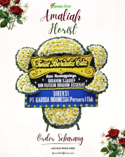 Papan Bunga Duka di Sriwungu
